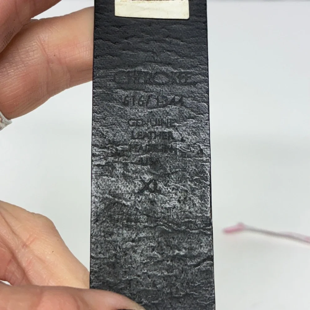 Cherokee leather belt